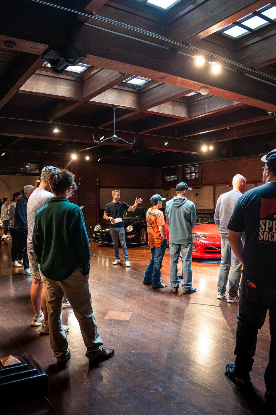 A private guided tour inside the carriage house